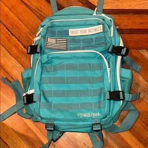 WOLF Teal Backpack